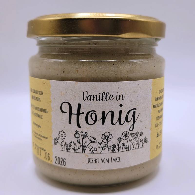 Vanille mit Hohnig