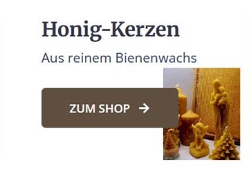 Kerzen aus Bienenwachs