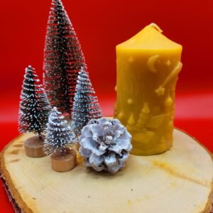 Stumpfkerze Winter 185g